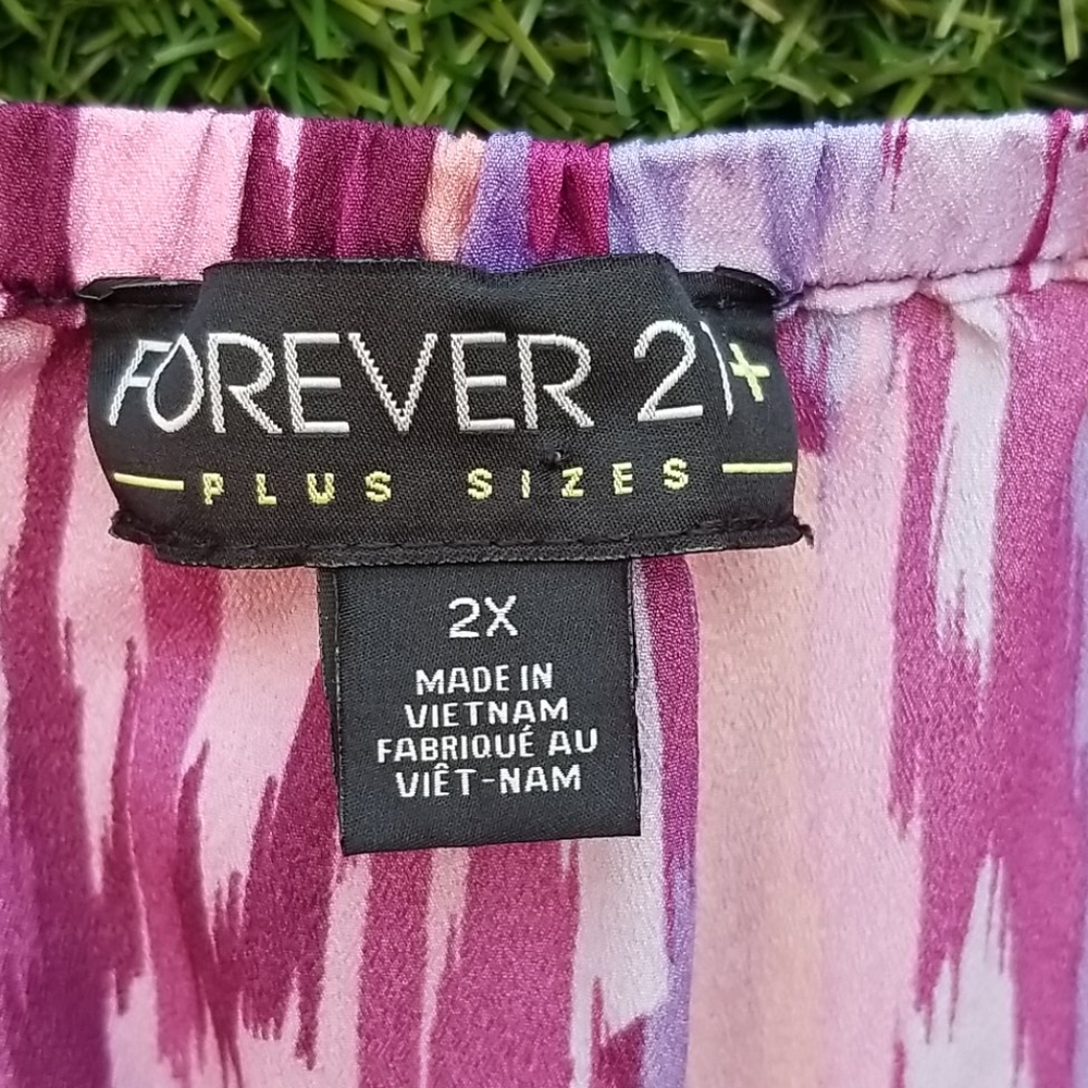 Fun Purple Plus Dress - Picture 4 of 7